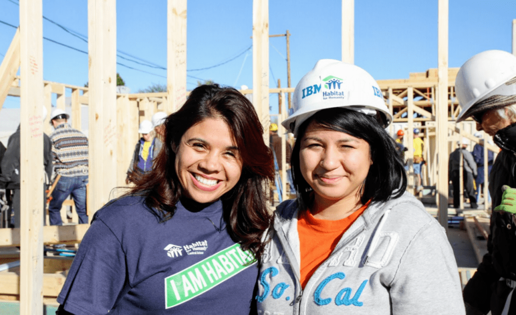 Habitat for Humanity veteran Yamillete Cordova.