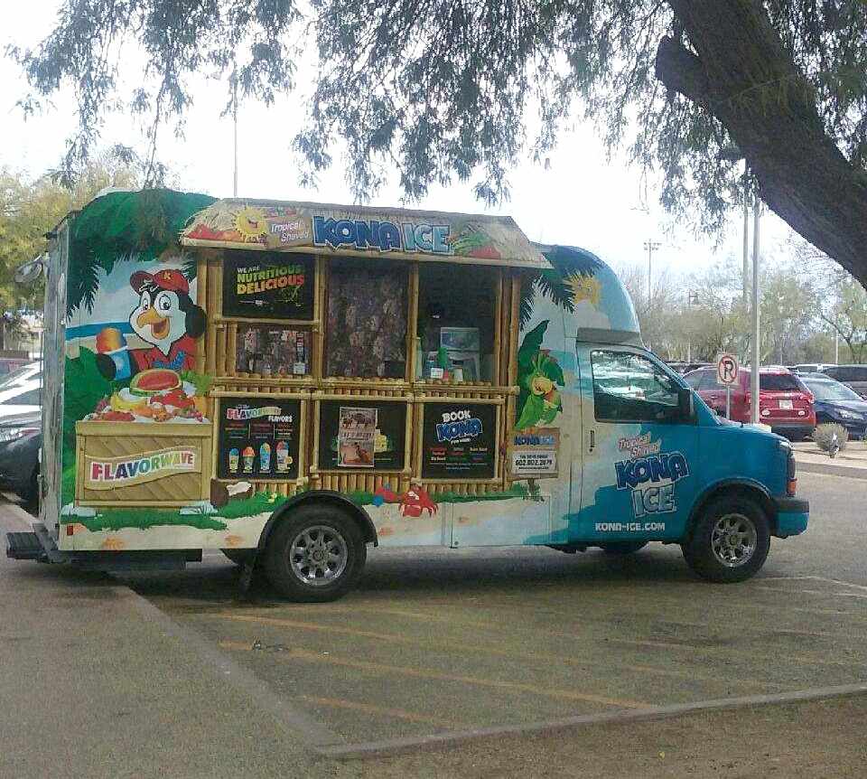 Kona Ice serves the Laveen area.