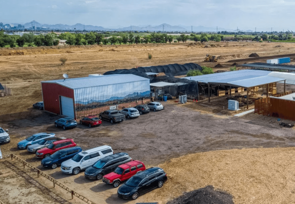 Arizona Worm Farm is a 10-acre urban farm in South Phoenix that turns compost into natural gardeing products.