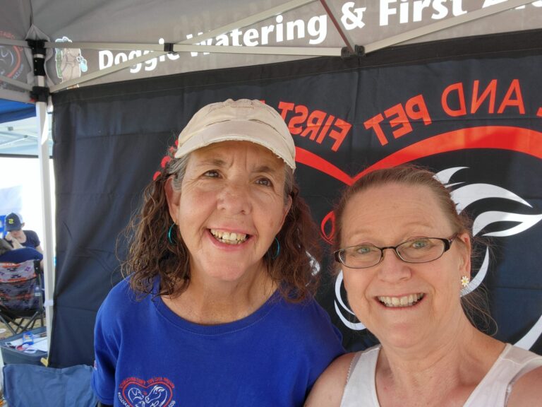 TeriAnn Tate, owner of Comfy Pets AZ and Equine & Pet Health and First Aid Training in Laveen with Rose Tring, AZ Media Maven, at the Laveen BBQ 2025. TeriAnn Tate, owner of Comfy Pets AZ and Equine & Pet Health and First Aid Training in Laveen with Rose Tring, AZ Media Maven, at the Laveen BBQ 2025.