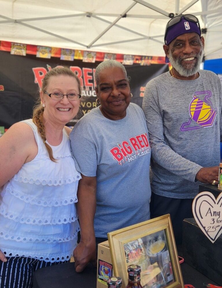 Big Red's Hot Sauce and AZ Media Maven at the Laveen BBQ 2025 Big Red's Hot Sauce and AZ Media Maven at the Laveen BBQ 2025