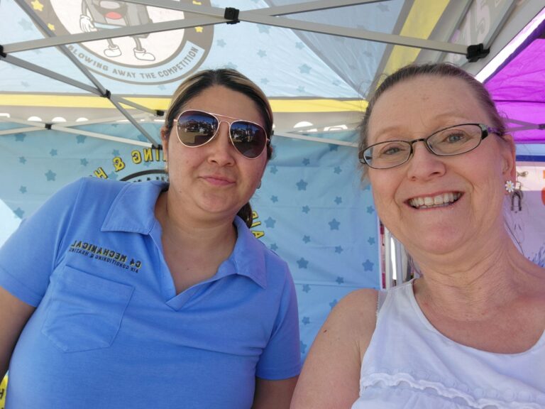Jennifer Armenta, C4 Mechanical, and Rose Tring , AZ Media Maven, at the Laveen BBQ 2025. Jennifer Armenta, C4 Mechanical, and Rose Tring , AZ Media Maven, at the Laveen BBQ 2025.