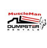Find it MuscleMan Dumpster Rentals logo